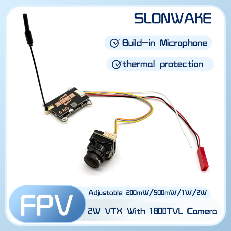 Fpv Drone Receiver - SLONWAKE 5.8G 56CH 2W pemancar VTX