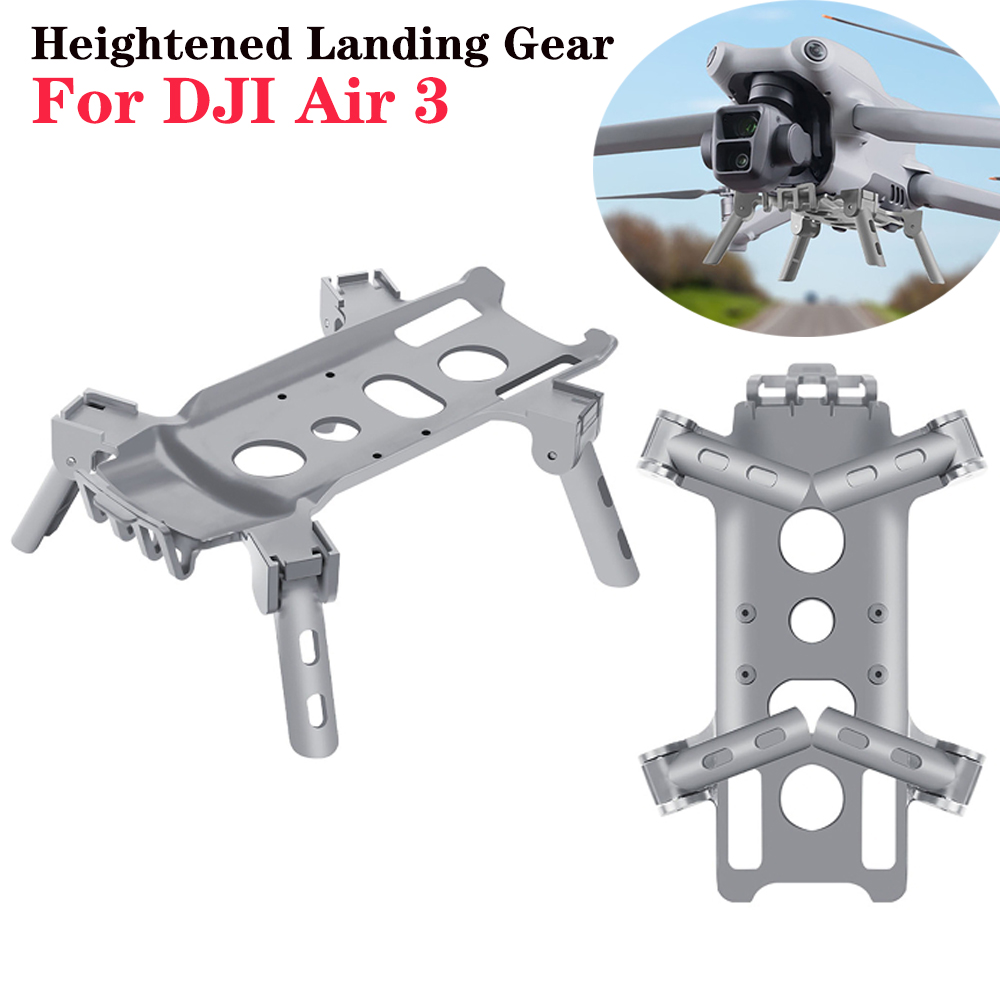 Dji Drone Air 3 - Roda gigi pendaratan lipat abu-abu untuk