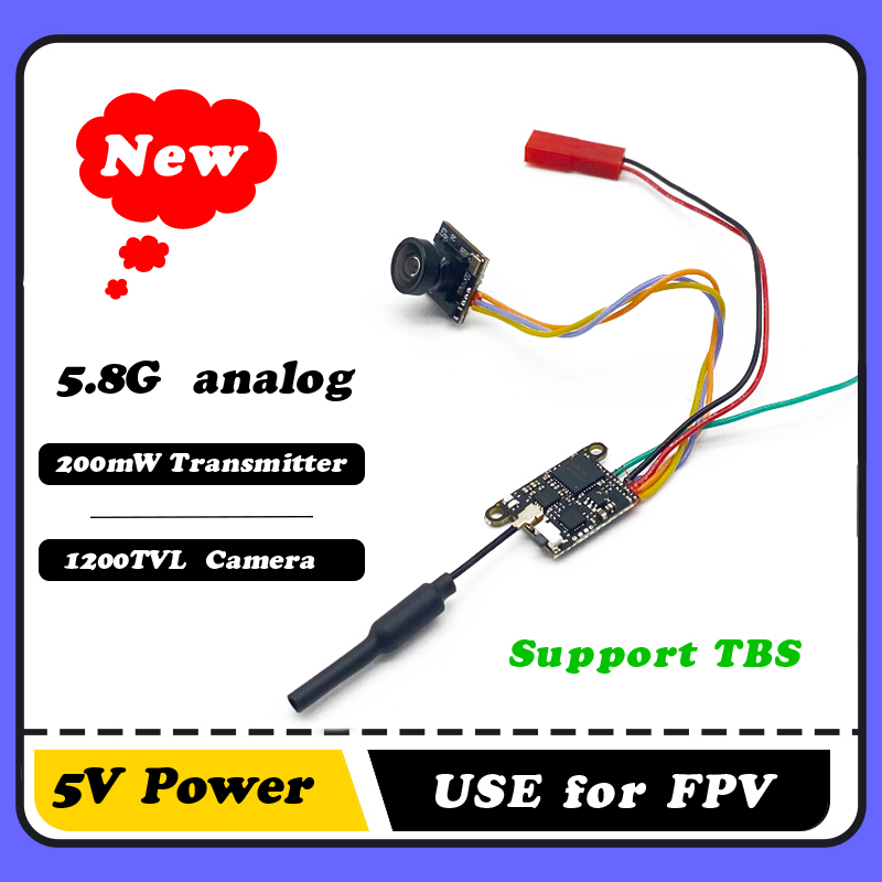Fpv Drone Receiver - SLONWAKE 5.8G 1200TVL Kamera FPV VTX