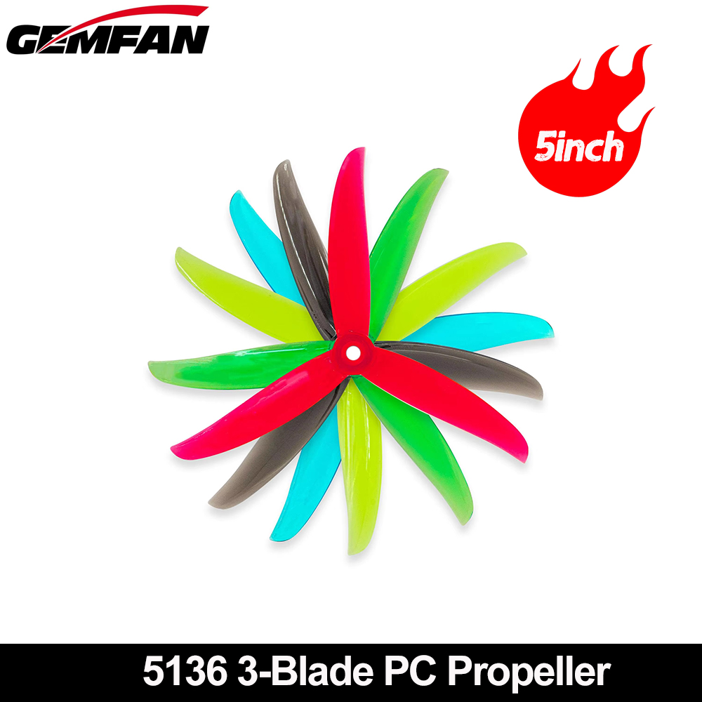 Gemfan VANOVER 5136 3 Blade PC - Fpv Drone Quadcopter ulasan dan harga