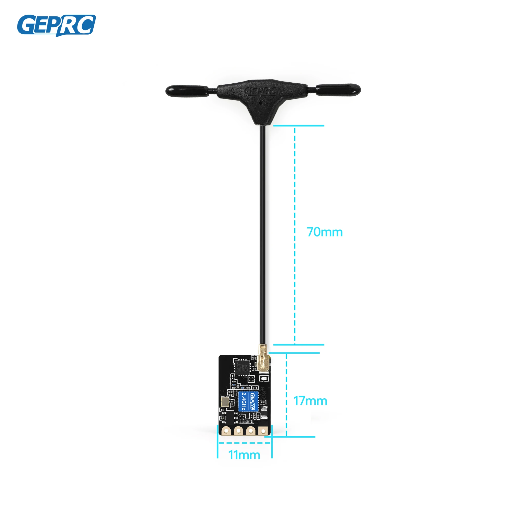 GEPRC ELRS Nano 2.4G PA100 pen - Fpv Drone Antenna ulasan dan harga