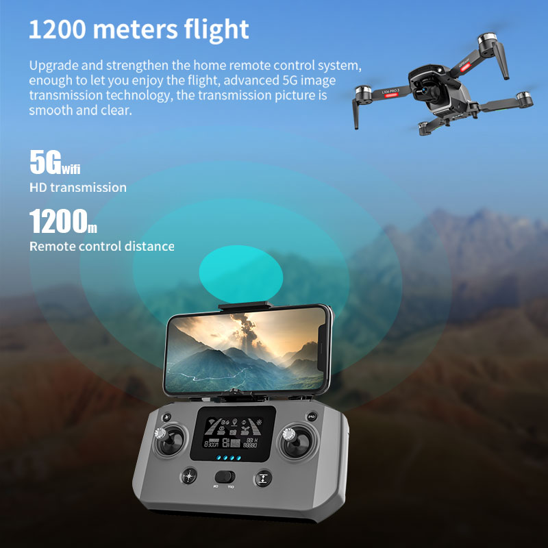 L106 Pro Drone remote control  - Fpv Drone Battery ulasan dan harga