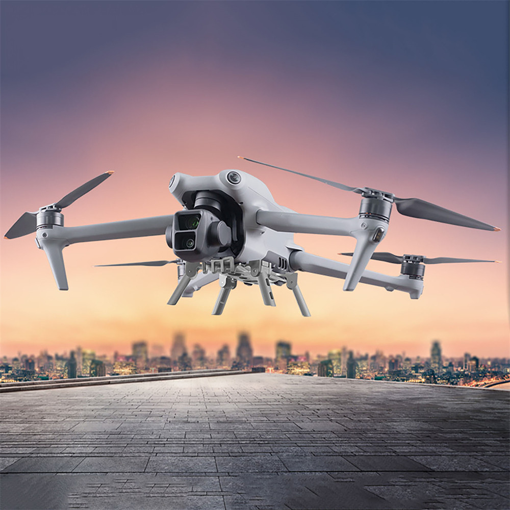 Roda gigi pendaratan lipat abu - Dji Drone Air 3 ulasan dan harga