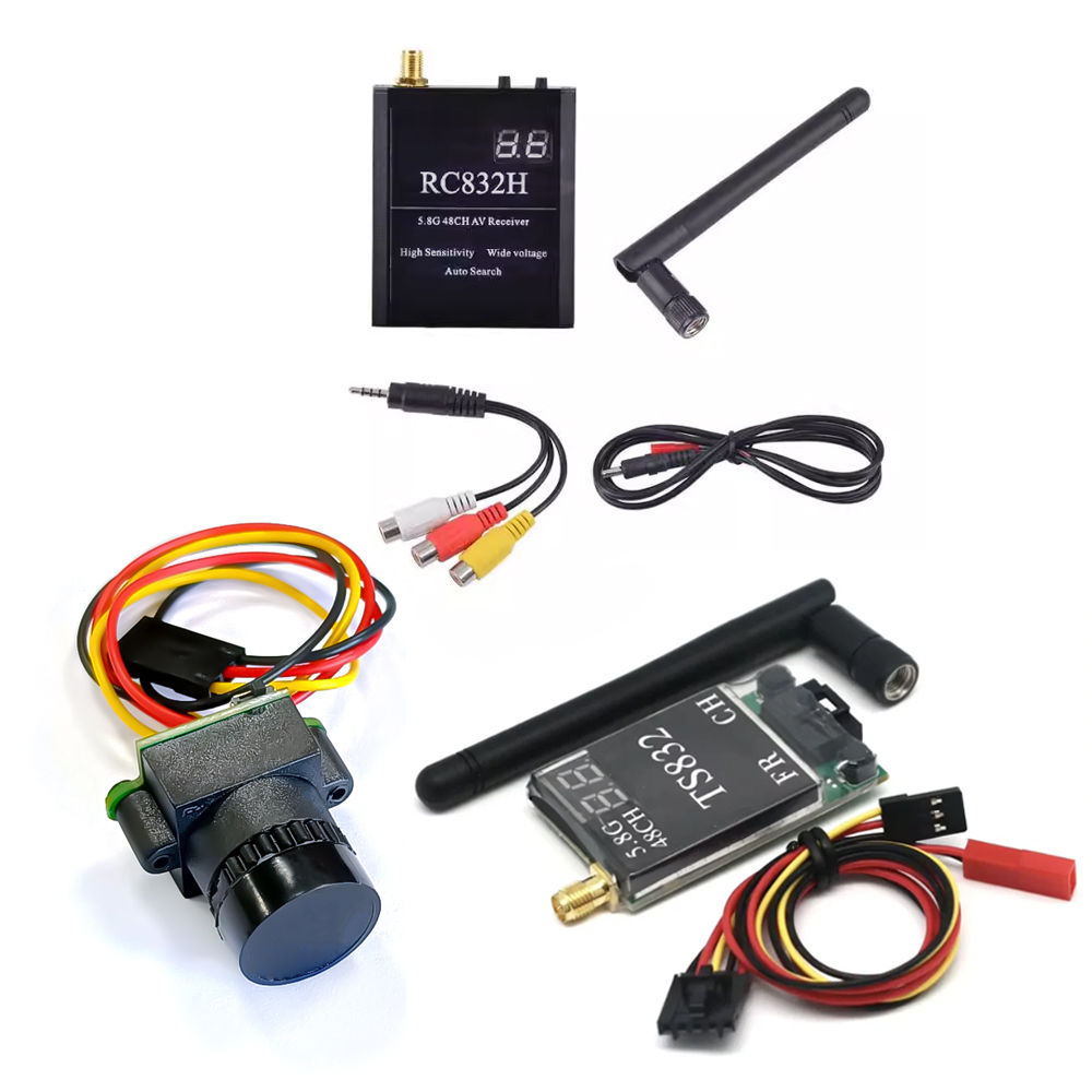 Penerima TS832 + RC832 + Kamer - Fpv Drone Antenna ulasan dan harga