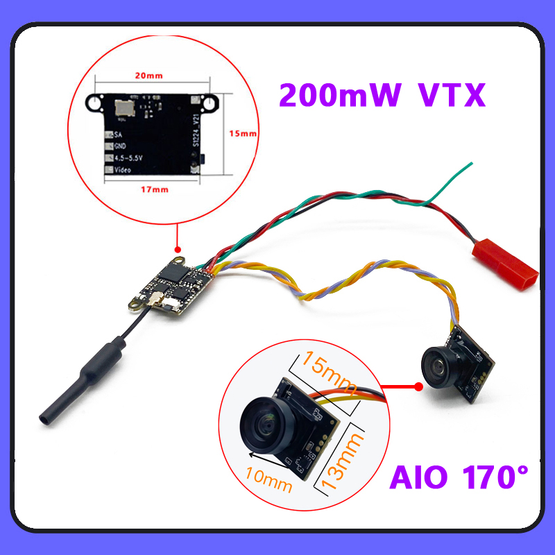 SLONWAKE 5.8G 1200TVL Kamera F - Fpv Drone Receiver ulasan dan harga