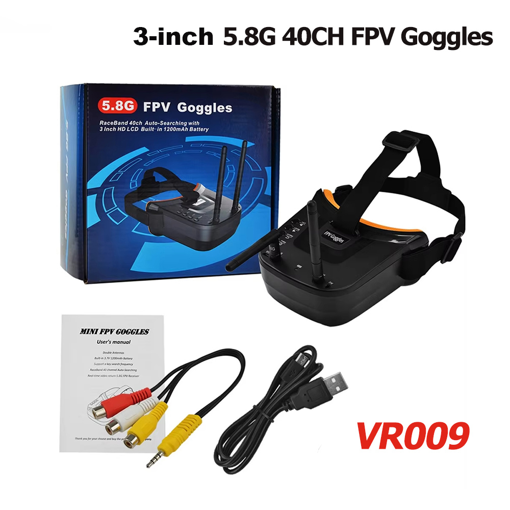 VR009 Kacamata Video FPV Layar - Fpv Drone Antenna ulasan dan harga
